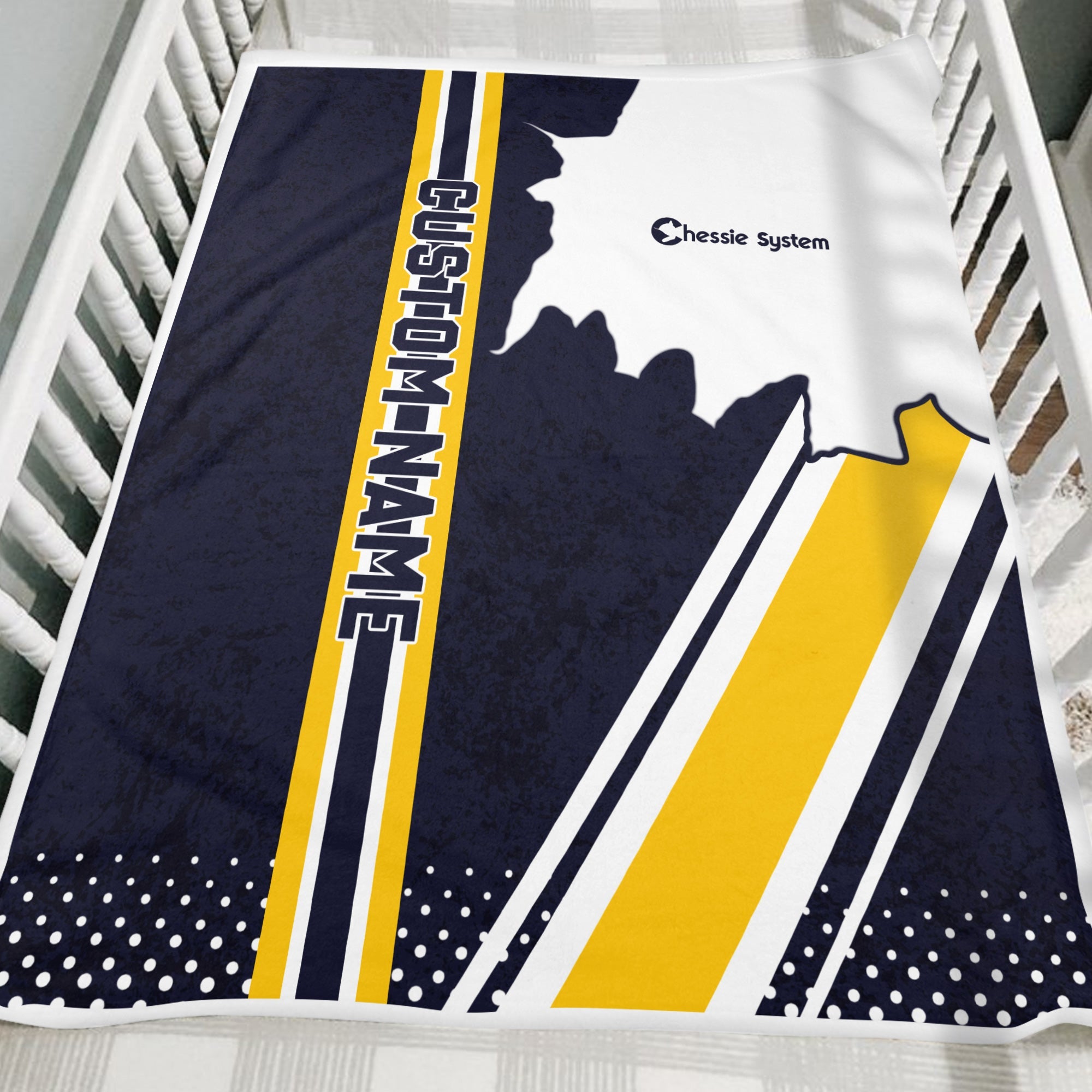 Railspirit Personalized Chessie System Railroad Blanket Vintage All Over Printed Blanket