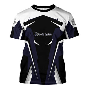 Railspirit Personalized Chessie System Railroad T Shirt Strong Line Style Train Unisex Shirt All Over Print