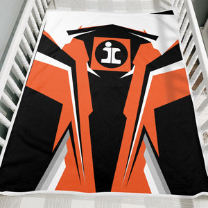 Railspirit Personalized Illinois Central Railroad Blanket Strong Line Train Blanket Gift Idea For Train Lover