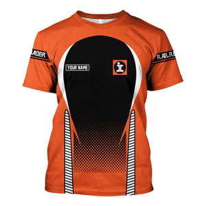 Railspirit Personalized Illinois Central Railroad T Shirt Stress Is Caused By Not Having Enough Trains Shirt All Over Print