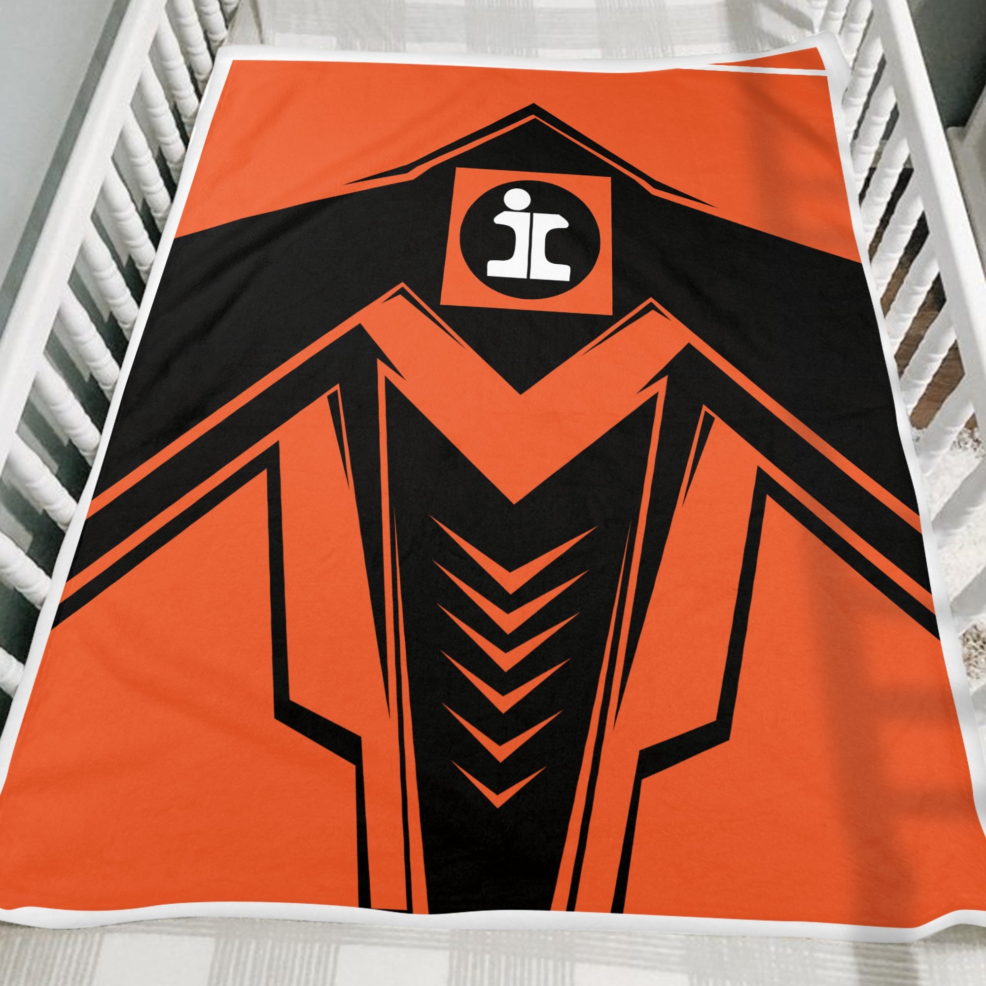 Railspirit Illinois Central Railroad Blanket Railway Trainspotter Style Blanket Gift Idea For Foamers