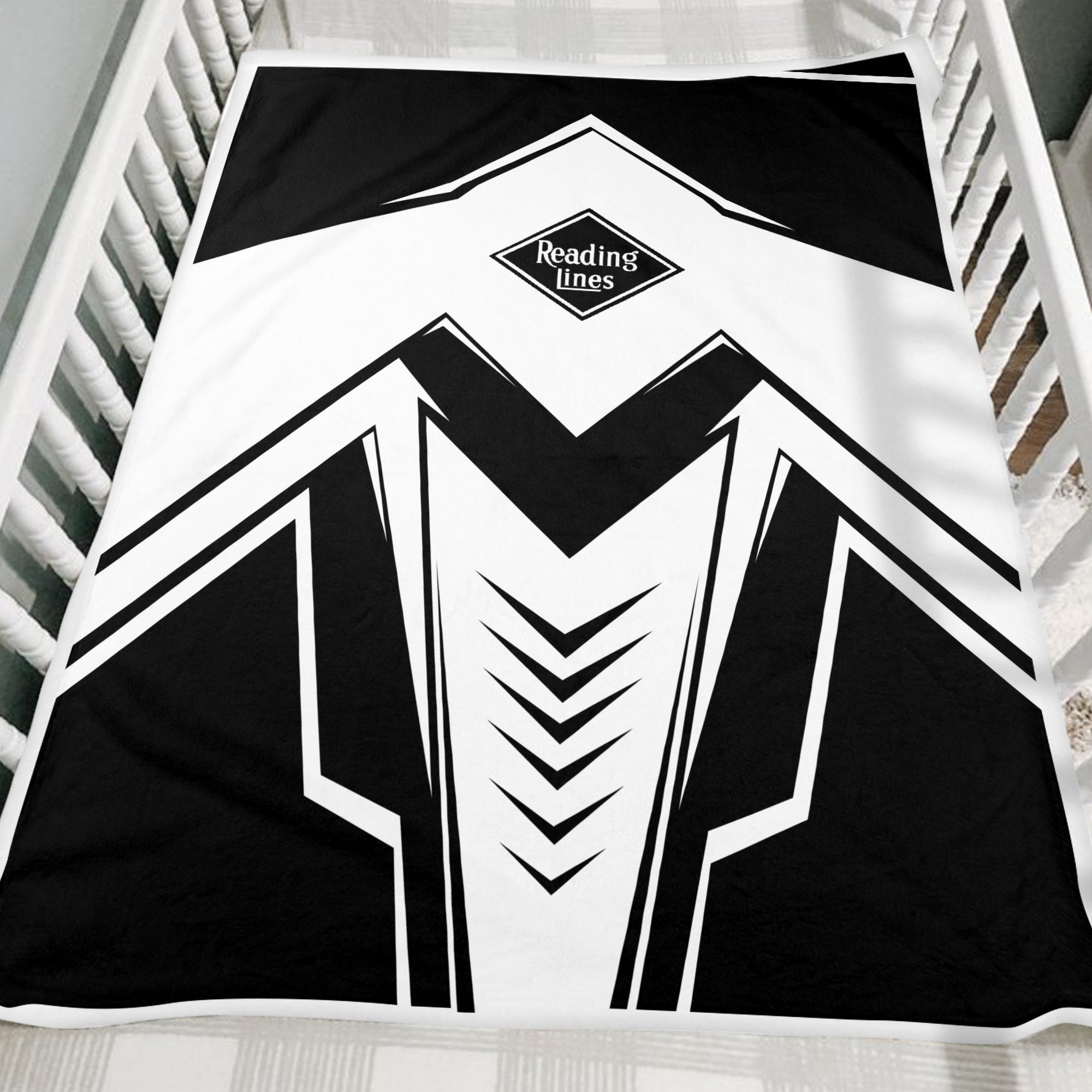 Railspirit Reading Railroad Blanket Railway Trainspotter Style Blanket Gift Idea For Foamers