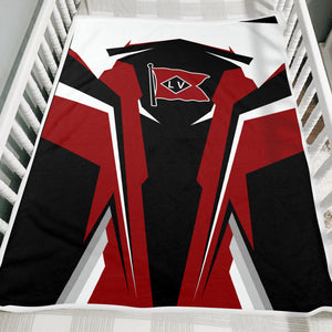 Railspirit Personalized Lehigh Valley Railroad Blanket Strong Line Train Blanket Gift Idea For Train Lover