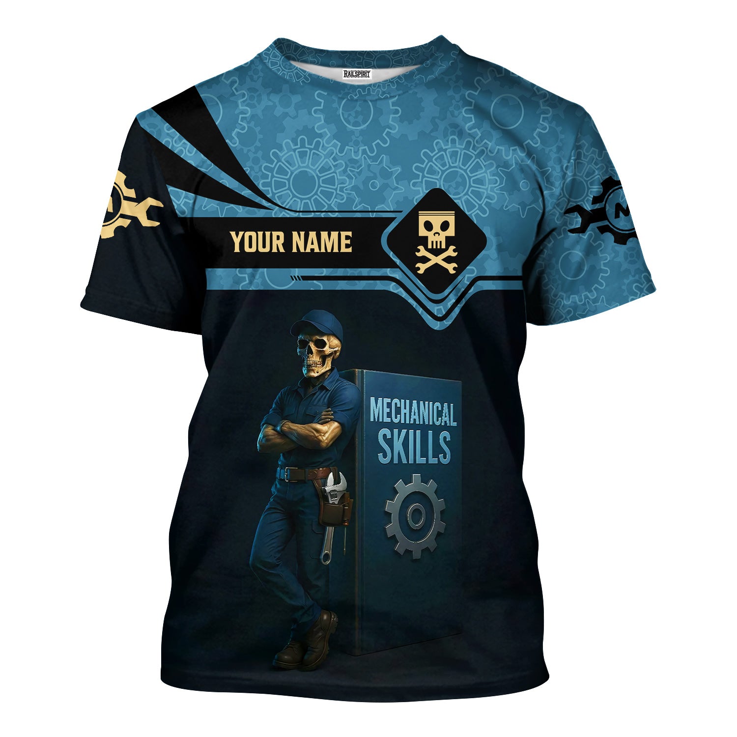 Personalized T-Shirt That's What I Do I Fix Stuff And I Know Things Shirt for Mechanics