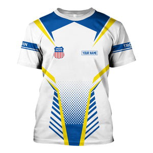 Railspirit Personalized Union Pacific Railroad T Shirt Unisex Big Boy Train Shirt All Over Print