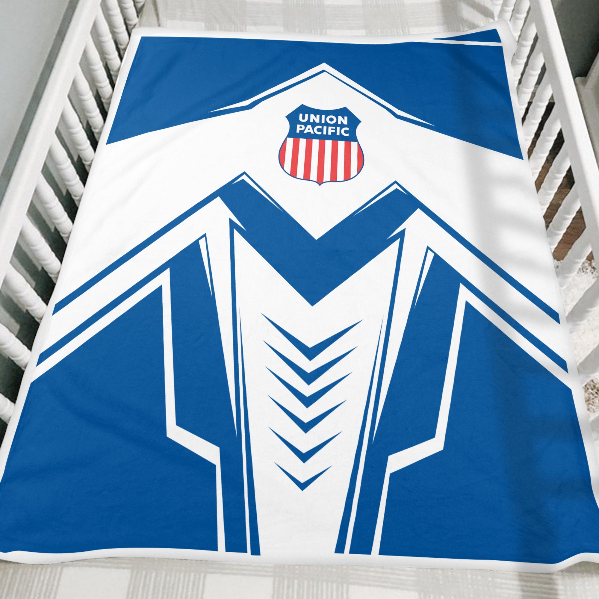 Railspirit Union Pacific Railroad Blanket Railway Trainspotter Style Big Boy Blanket Gift Idea For Foamers