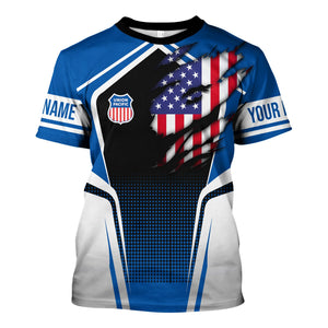 Railspirit Personalized Union Pacific Railroad T Shirt American Eagle Vintage Train Big Boy Shirt