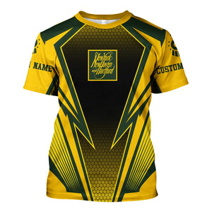 Railspirit Personalized New York, New Haven and Hartford Railroad T-Shirt Lightning Graphic Style New Haven Railroad Shirt Gift Idea For Train Lover