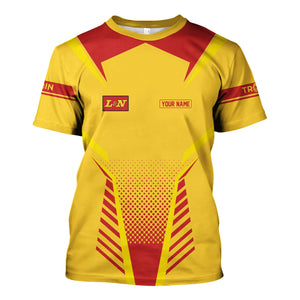 Railspirit Personalized Louisville and Nashville Railroad T Shirt Unisex L&N Train Shirt All Over Print