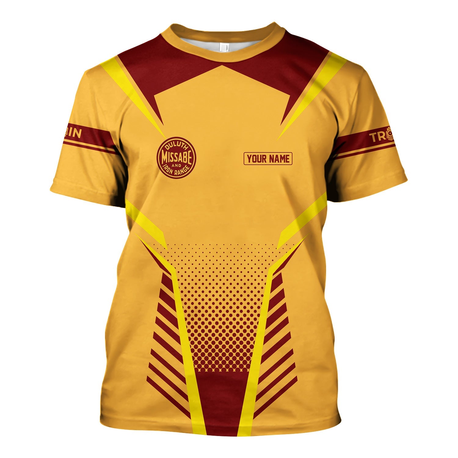 Railspirit Personalized Duluth, Missabe, & Iron Range Railroad T Shirt Unisex Train Shirt All Over Print