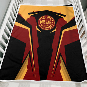 Railspirit Personalized Duluth, Missabe, & Iron Range Railroad Blanket Strong Line Train Blanket Gift Idea For Train Lover