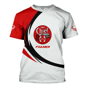 Railspirit Personalized The Chief Santa Fe Railroad T-Shirt Unique Graphic Style Shirt For Train Enthusiasts