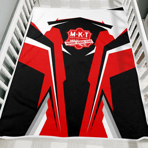 Railspirit Personalized Katy Railroad Blanket Strong Line Train Blanket Gift Idea For Train Lover