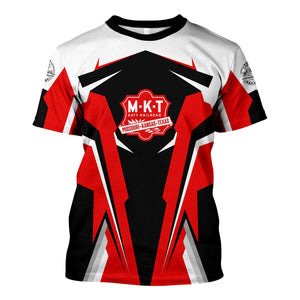 Railspirit Personalized Katy Railroad T Shirt Strong Line Style Train Unisex Shirt All Over Print