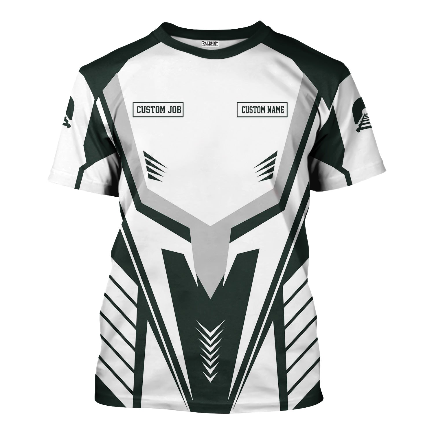 Railspirit Personalized Youngstown & Southern Railroad T-Shirt Workwear-Inspired with Custom Position Train Shirt