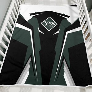 Railspirit Personalized Youngstown & Southern Railroad Blanket Strong Line Train Blanket Gift Idea For Train Lover