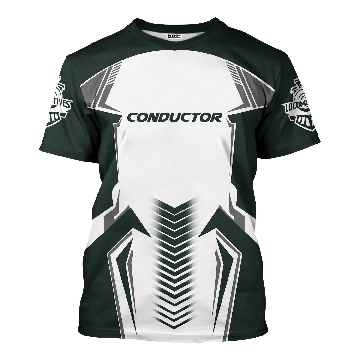 Railspirit Personalized Youngstown & Southern Railroad T-Shirt Standout Style with Custom Position Train Shirt