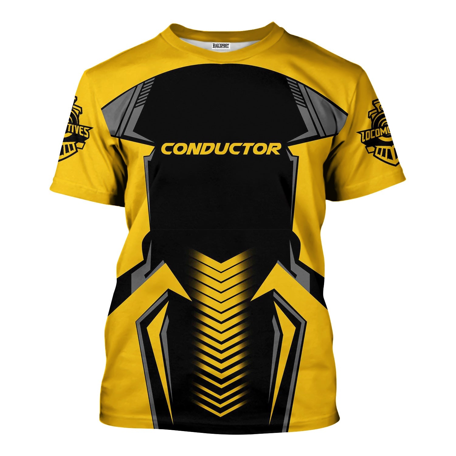 Railspirit Personalized Richmond, Fredericksburg And Potomac Railroad T-Shirt Standout Style with Custom Position Train Shirt