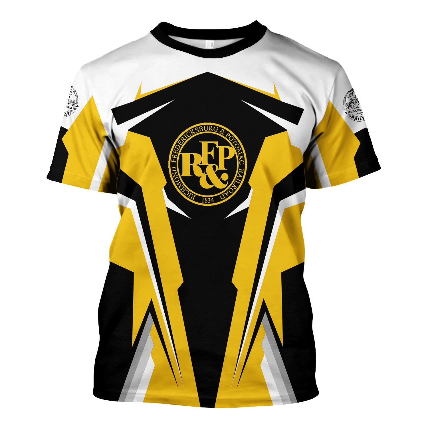 Railspirit Personalized Richmond, Fredericksburg And Potomac Railroad T Shirt Strong Line Style Train Unisex Shirt All Over Print