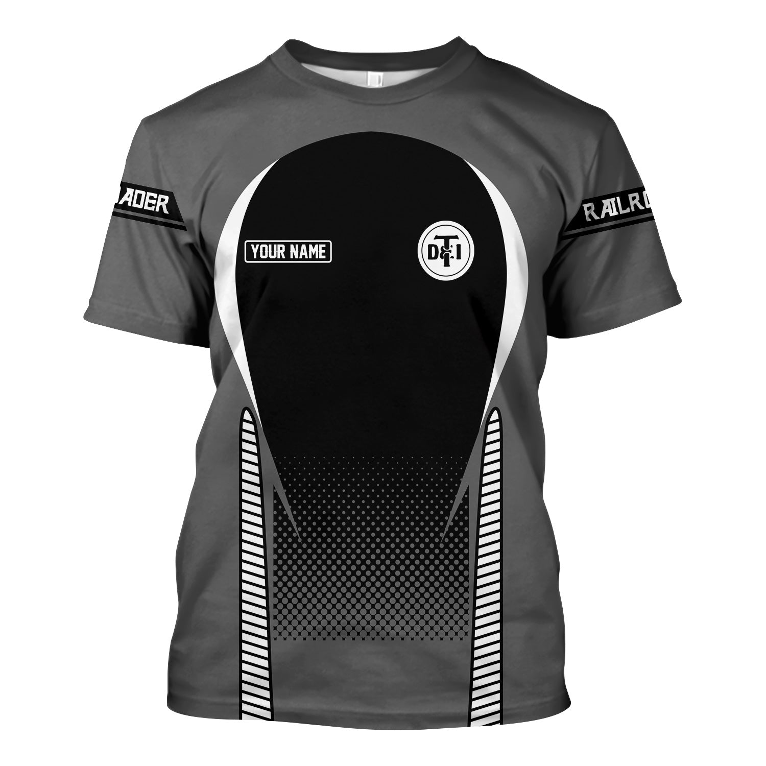 Railspirit Personalized Detroit Toledo And Ironton Railroad T Shirt Stress Is Caused By Not Having Enough Trains Shirt All Over Print