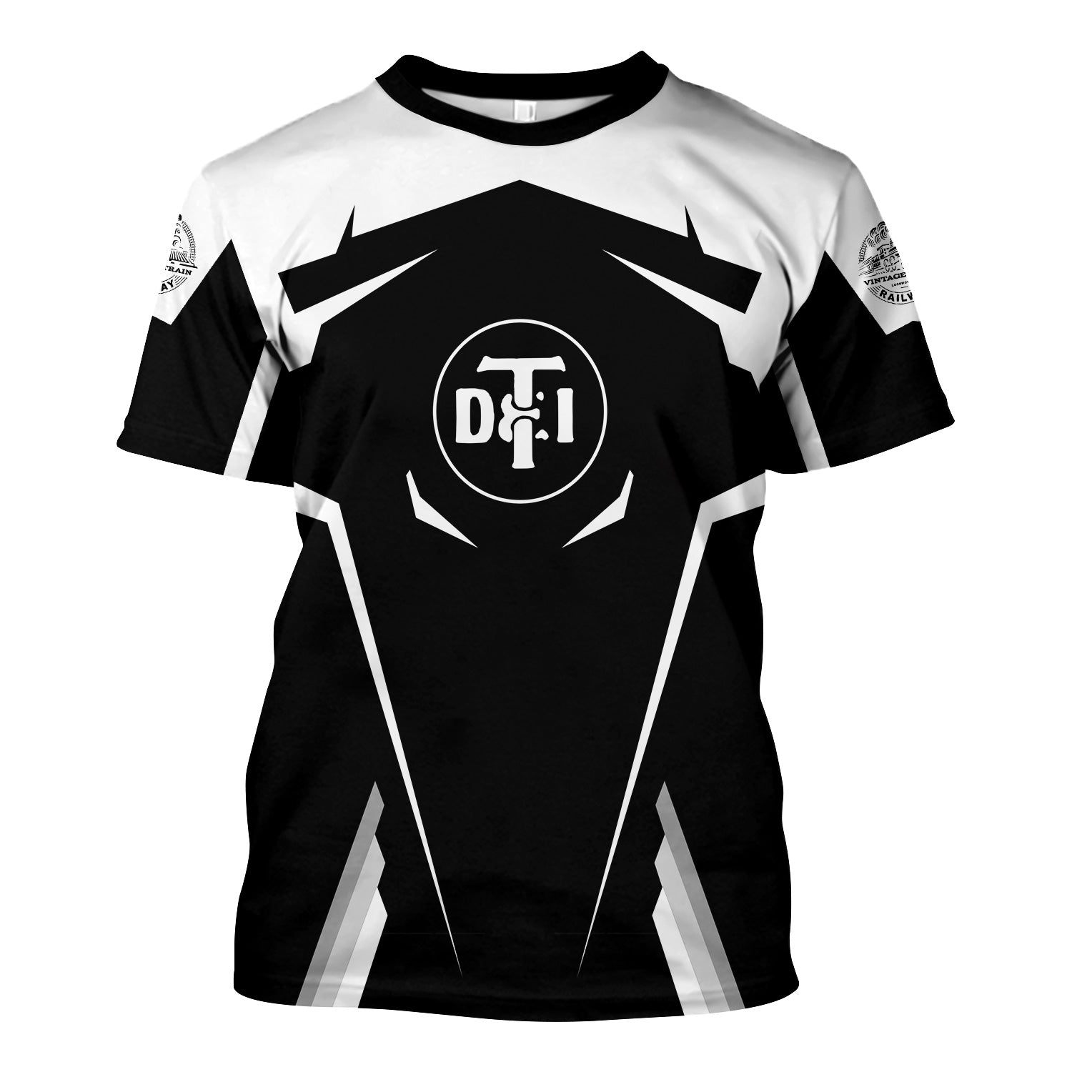 Railspirit Personalized Detroit Toledo And Ironton Railroad T Shirt Strong Line Style Train Unisex Shirt All Over Print