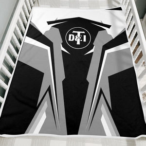 Railspirit Personalized Detroit Toledo And Ironton Railroad Blanket Strong Line Train Blanket Gift Idea For Train Lover