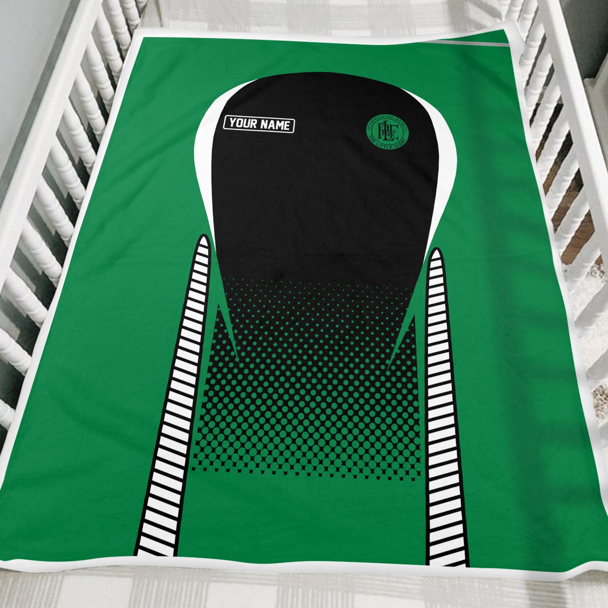 Railspirit Personalized Pittsburgh And Lake Erie Railroad Blanket Train Blanket Gift Idea For Train Lover