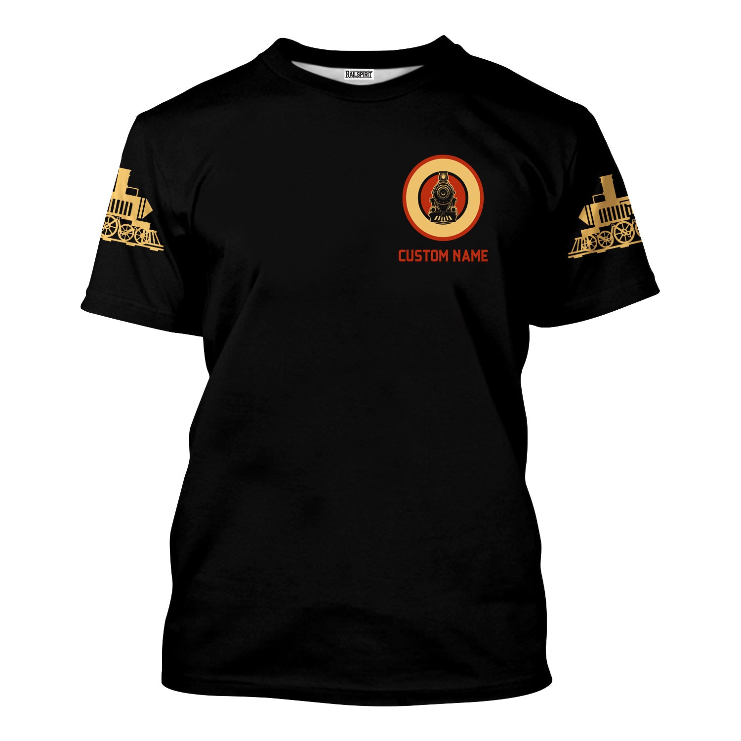 Custom Name Steam Train T-shirt, Train Dad Just Like A Normal Dad One Way Cooler And Totally Awesome, Train Lover Gift