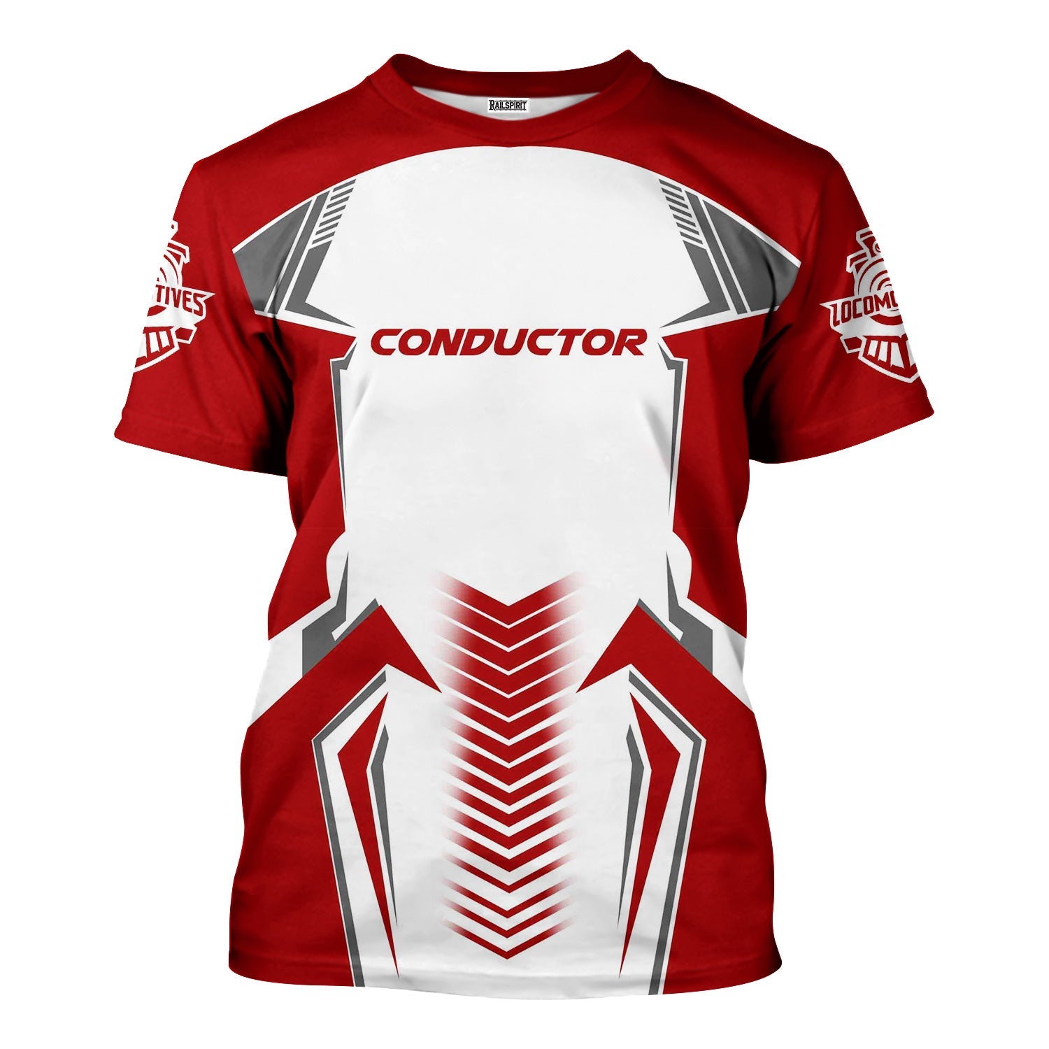 Railspirit Personalized Monon Railroad T-Shirt Standout Style with Custom Position Train Shirt