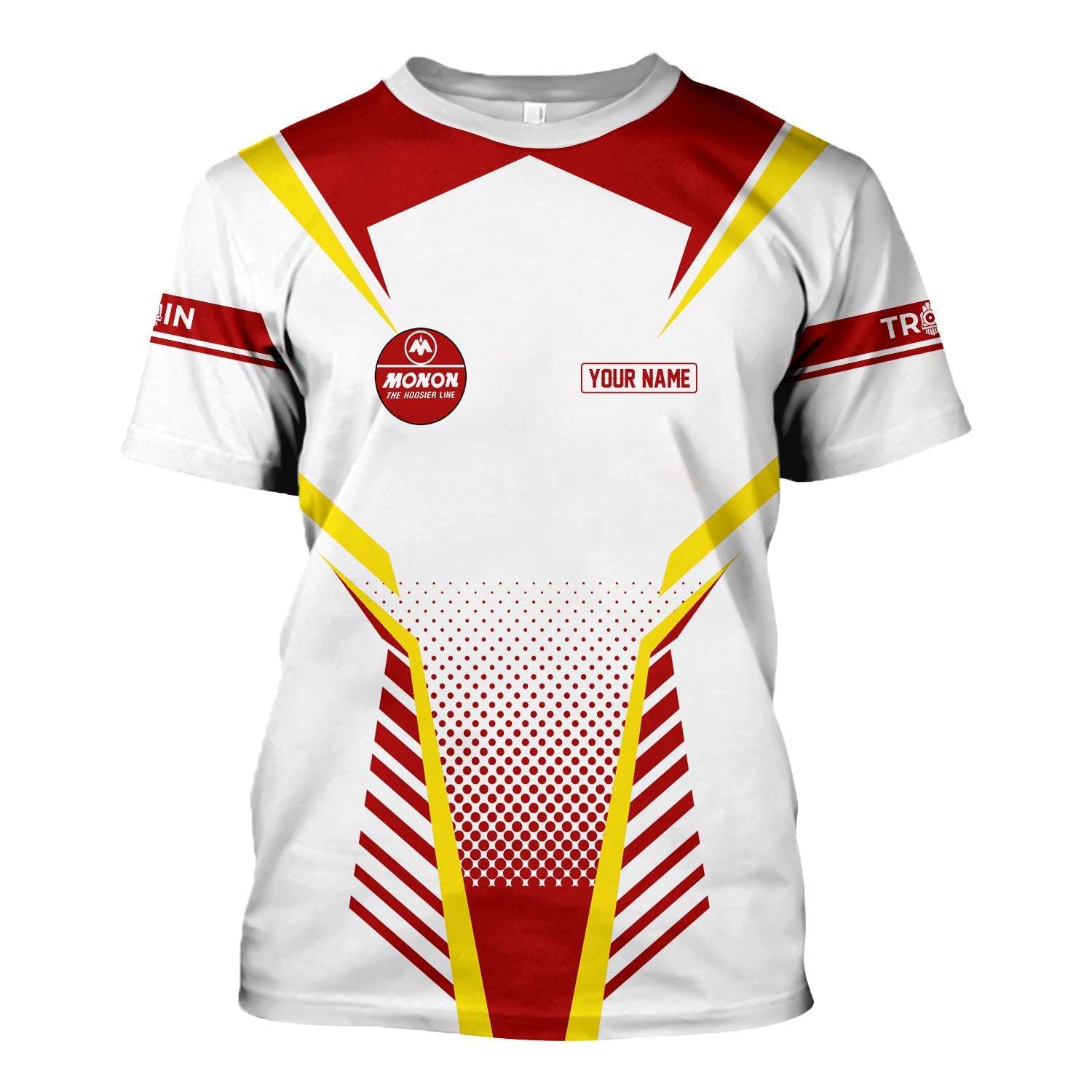 Railspirit Personalized Monon Railroad T Shirt Unisex Train Shirt All Over Print