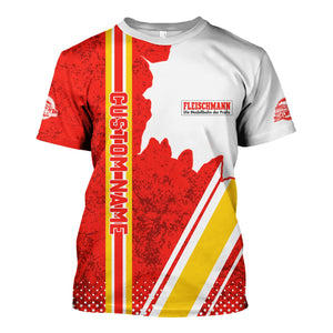 Railspirit Personalized Fleischmann And Western Railroad T-Shirt All Over Printed Unisex Shirt