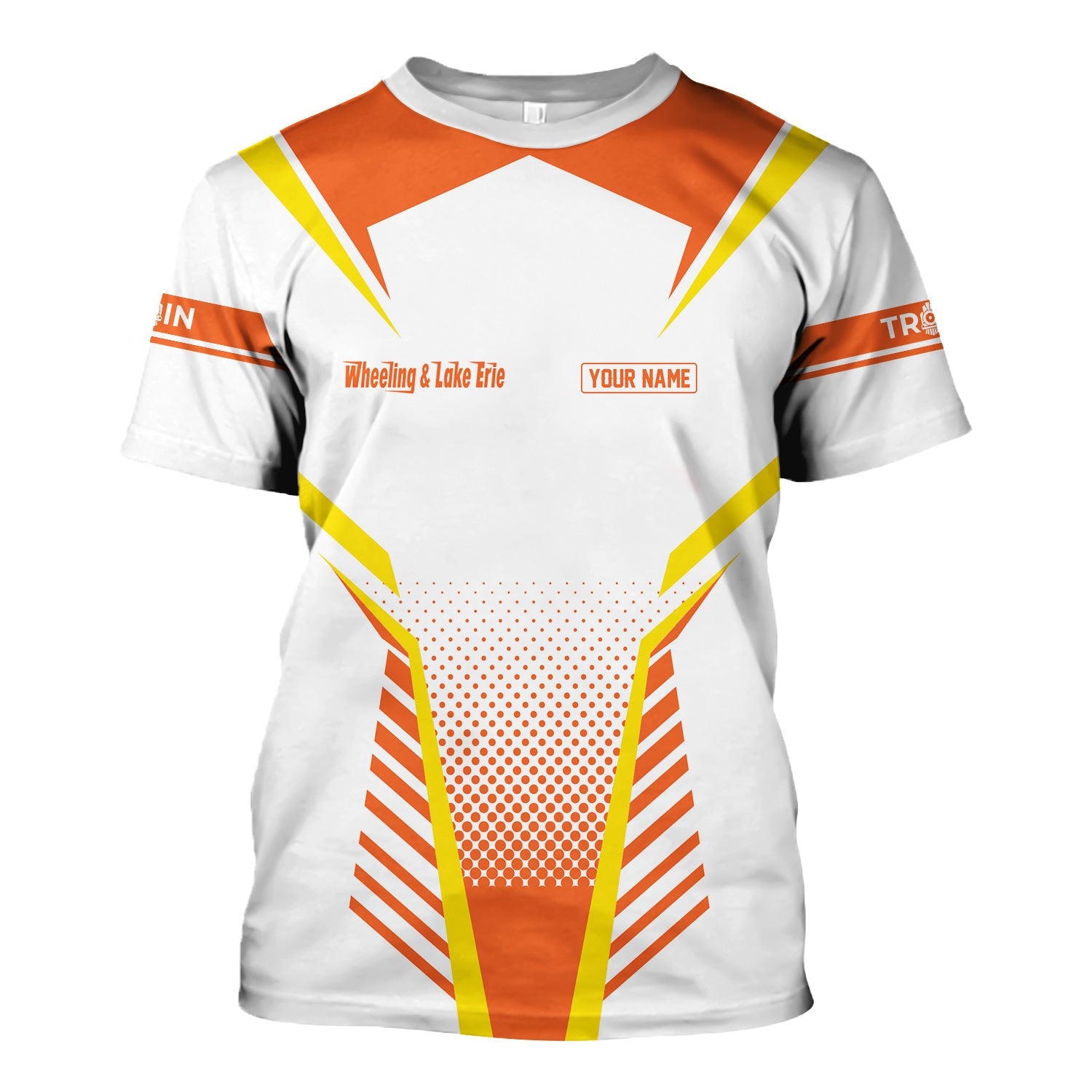 Railspirit Personalized Wheeling And Lake Erie Railroad T Shirt Unisex Train Shirt All Over Print