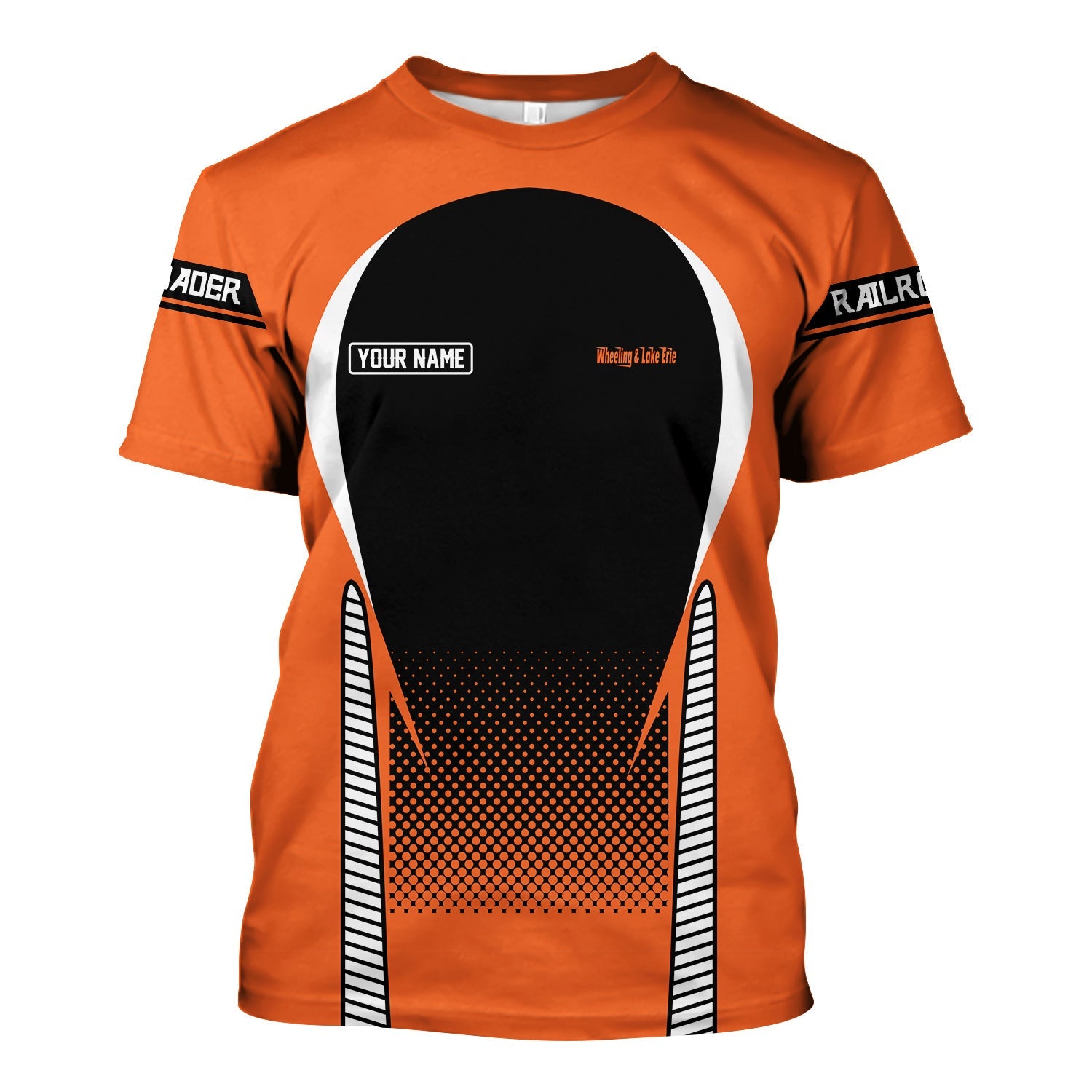 Railspirit Personalized Wheeling And Lake Erie Railroad T Shirt Stress Is Caused By Not Having Enough Trains Shirt All Over Print