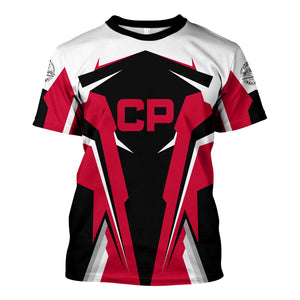 Railspirit Personalized Canadian Pacific Railroad T Shirt Strong Line Style Train Unisex Shirt All Over Print