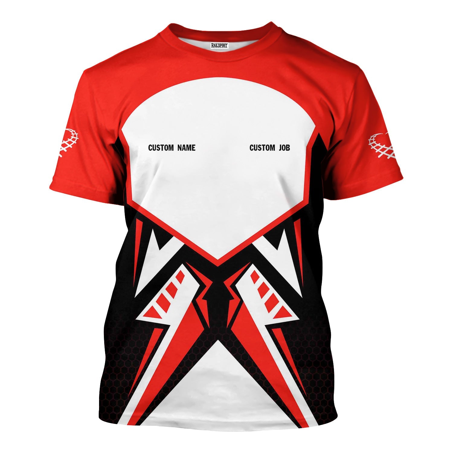 Railspirit Personalized Fleischmann And Western Railroad T-Shirt Vibriant Style with Custom Position Train Shirt