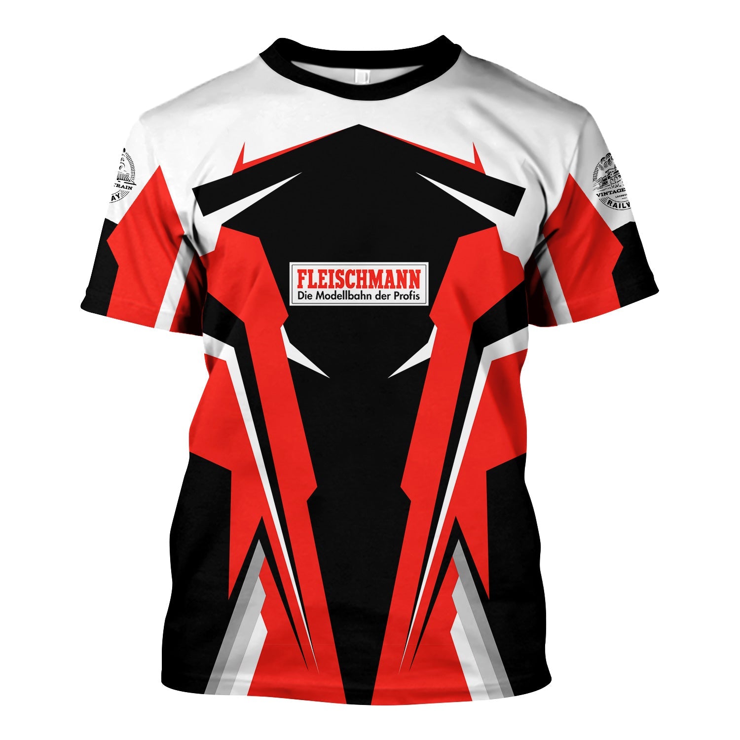 Railspirit Personalized Fleischmann And Western Railroad T Shirt Strong Line Style Train Unisex Shirt All Over Print