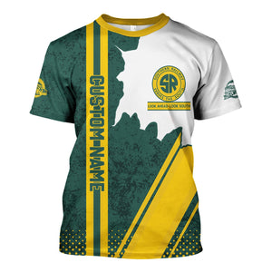 Railspirit Personalized Southern Railway U.S T-Shirt SOU All Over Printed Unisex Shirt