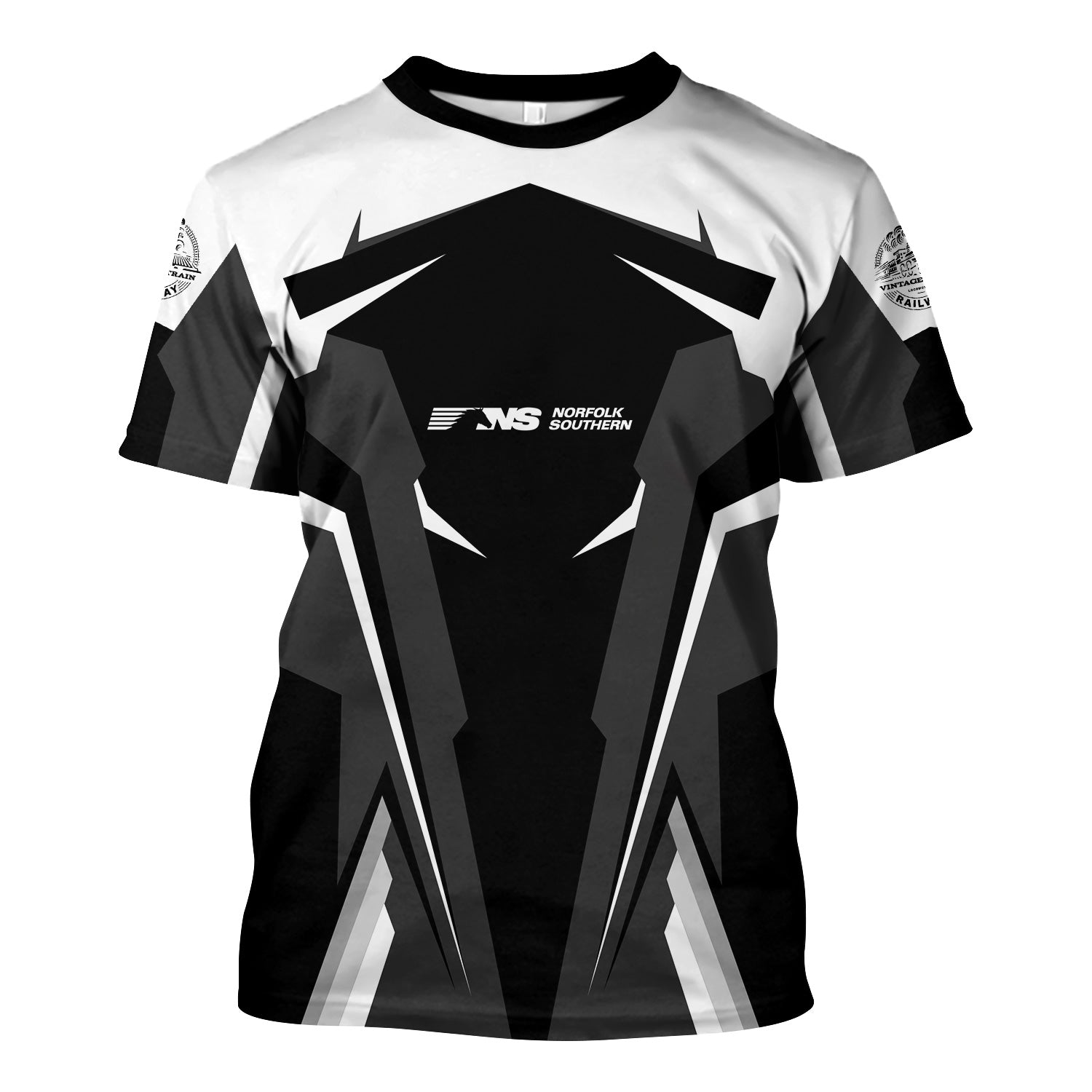 Railspirit Personalized Norfolk Southern Railway T Shirt Strong Line Style Train Unisex Shirt All Over Print