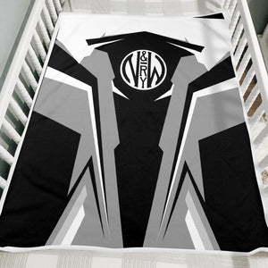 Railspirit Personalized Norfolk and Western Railway Blanket N&W Strong Line Train Blanket Gift Idea For Train Lover