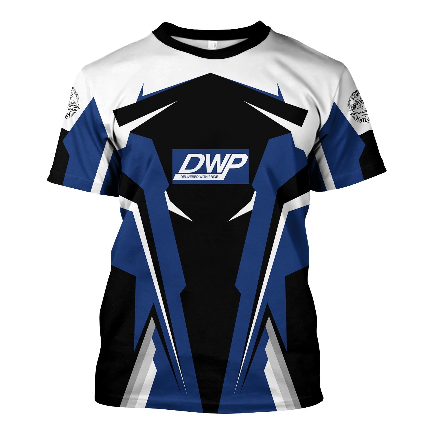 Railspirit Personalized Duluth, Winnipeg and Pacific Railway T Shirt Strong Line Style Train Unisex Shirt All Over Print