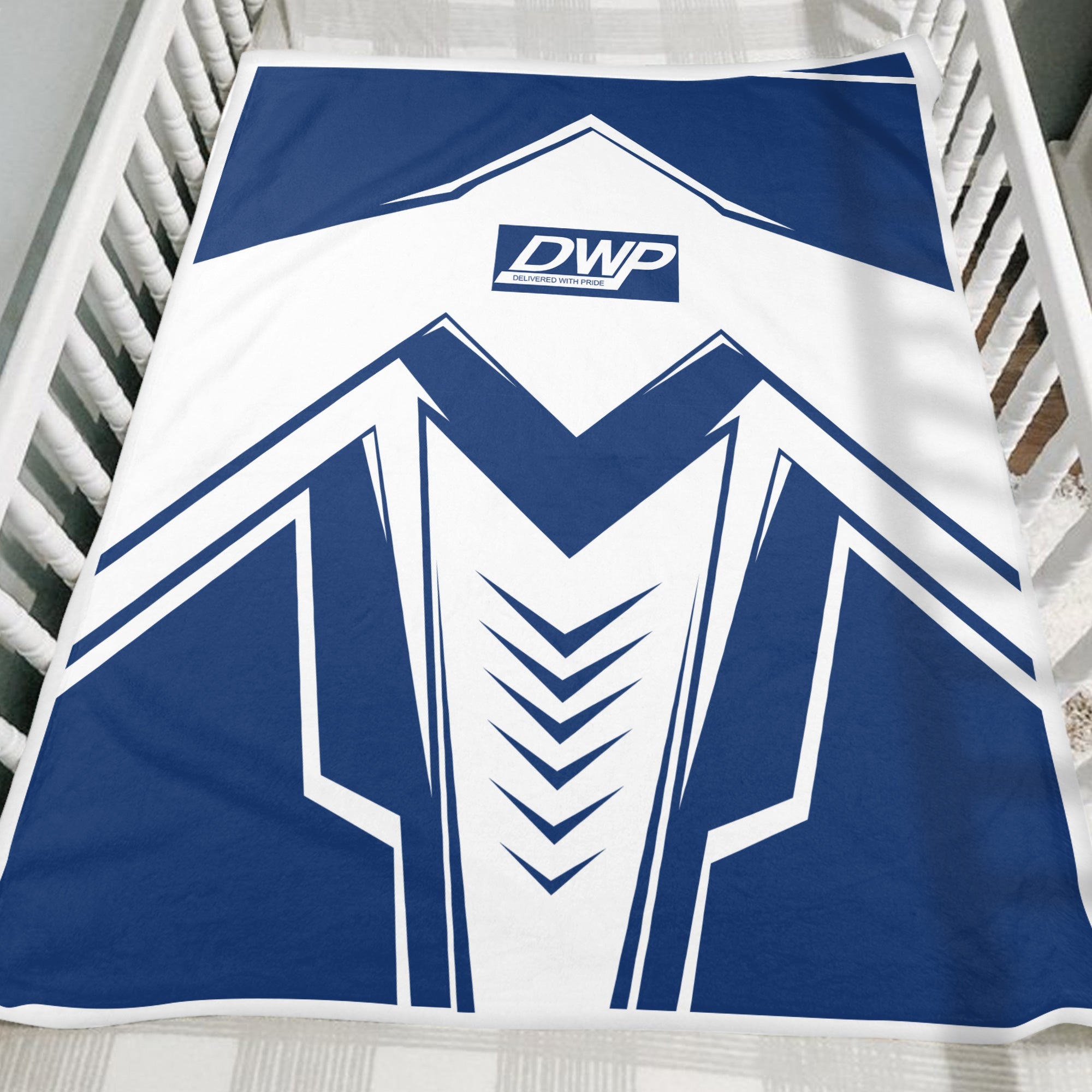 Railspirit Duluth, Winnipeg and Pacific Railway Blanket Railway Trainspotter Style Blanket Gift Idea For Foamers