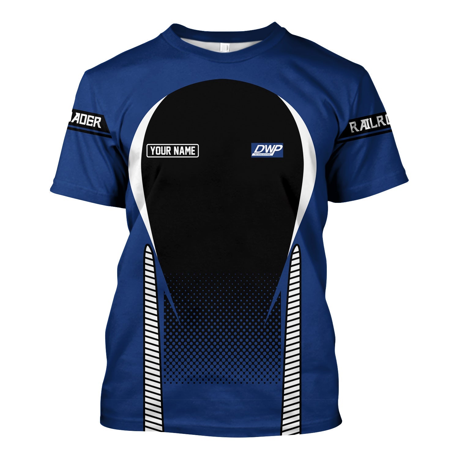 Railspirit Personalized Duluth, Winnipeg and Pacific Railway T Shirt Stress Is Caused By Not Having Enough Trains Shirt All Over Print