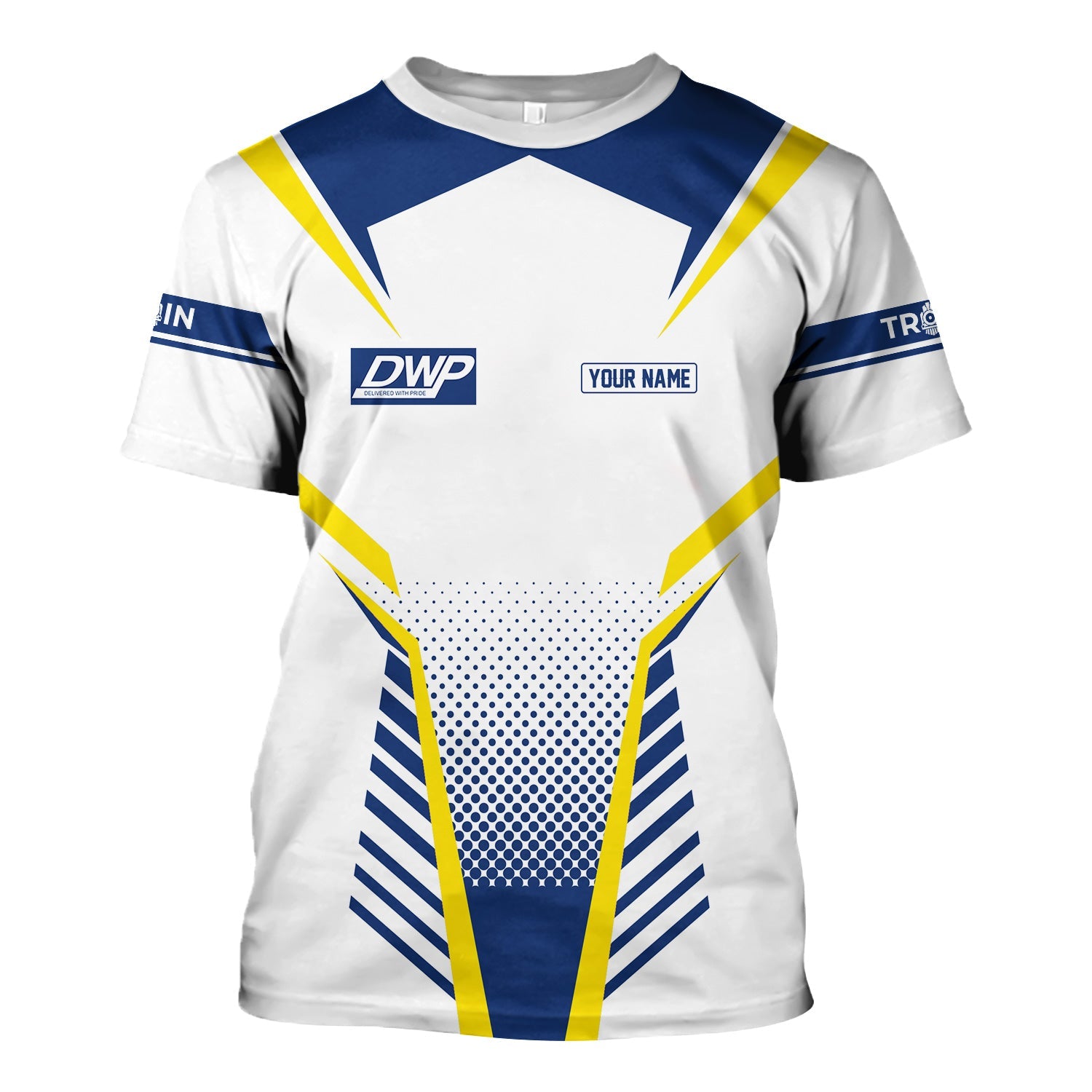 Railspirit Personalized Duluth, Winnipeg and Pacific Railway T Shirt Unisex Train Shirt All Over Print