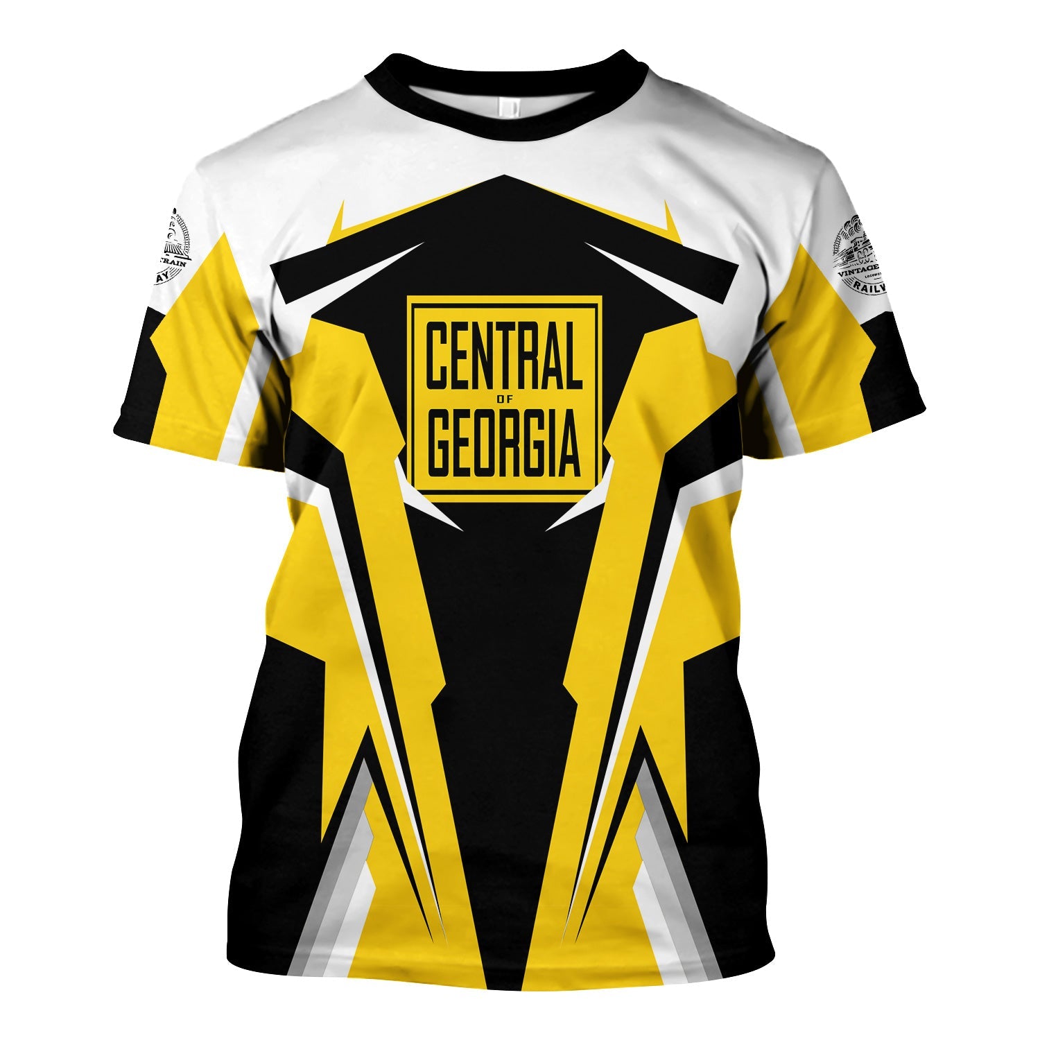 Railspirit Personalized Central of Georgia Railway T Shirt Strong Line Style Train Unisex Shirt All Over Print