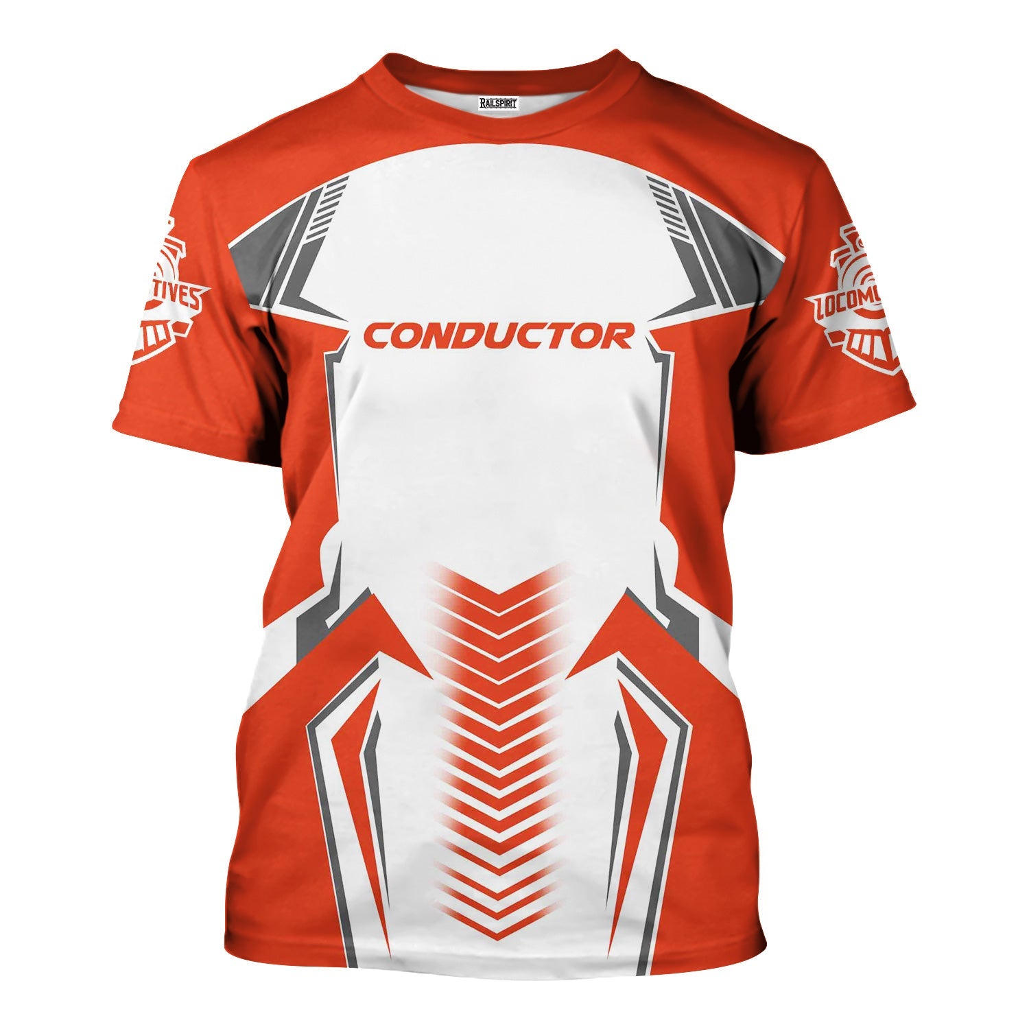 Railspirit Personalized Texas and Pacific Railway T-Shirt Standout Style with Custom Position Train Shirt