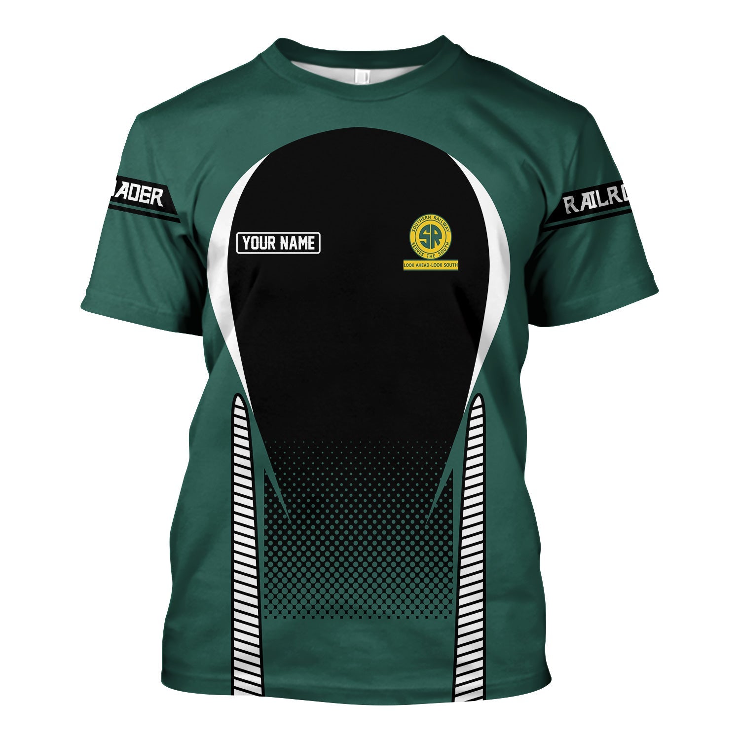 Railspirit Personalized Southern Railway U.S T Shirt Stress Is Caused By Not Having Enough Trains SOU Shirt All Over Print