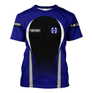 Railspirit Personalized Santa Fe Railway T Shirt Stress Is Caused By Not Having Enough Trains Atchison, Topeka and Santa Fe Railway Shirt All Over Print