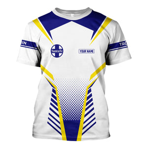 Railspirit Personalized Santa Fe Railway T Shirt Unisex Atchison, Topeka and Santa Fe Railway Train Shirt All Over Print