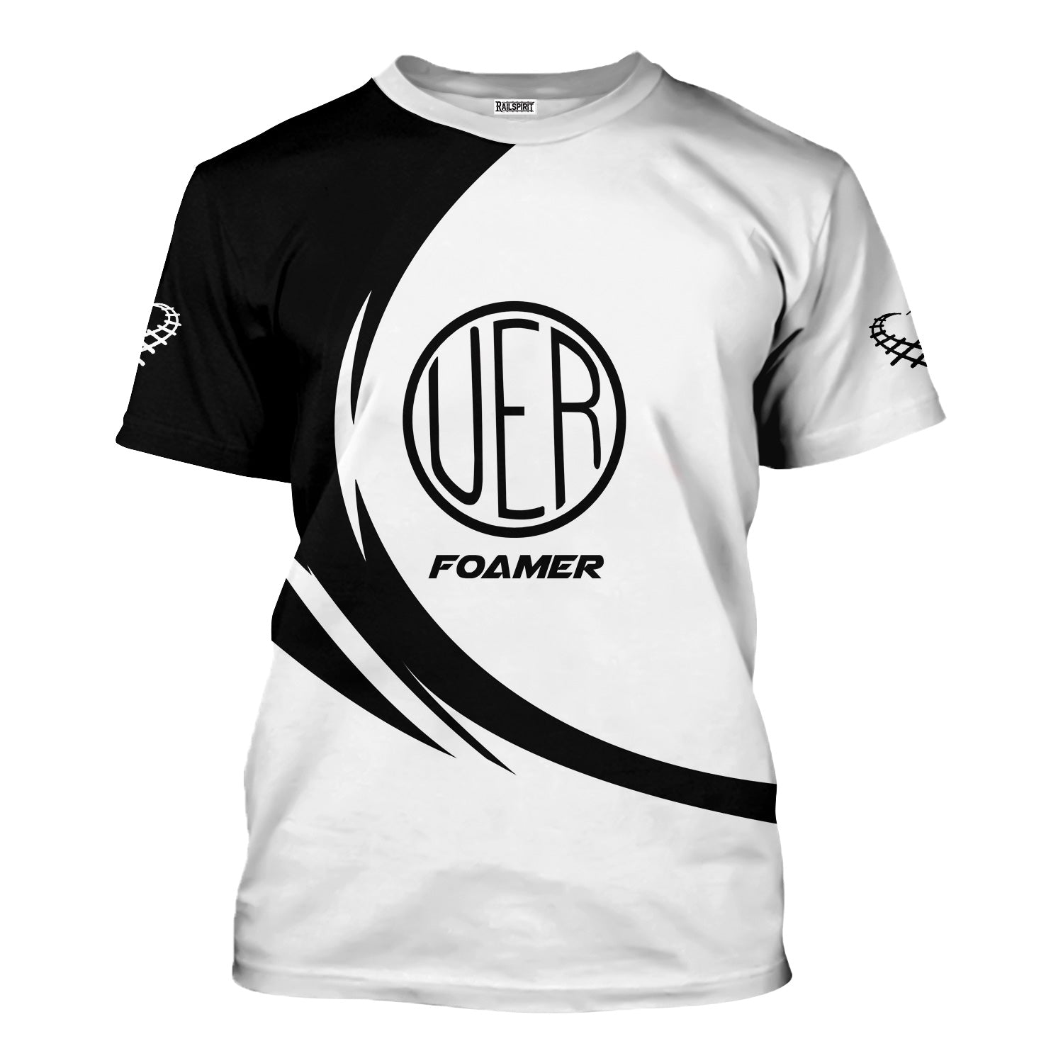 Railspirit Personalized Union Electric Railway T-Shirt Unique Graphic Style Shirt For Train Enthusiasts