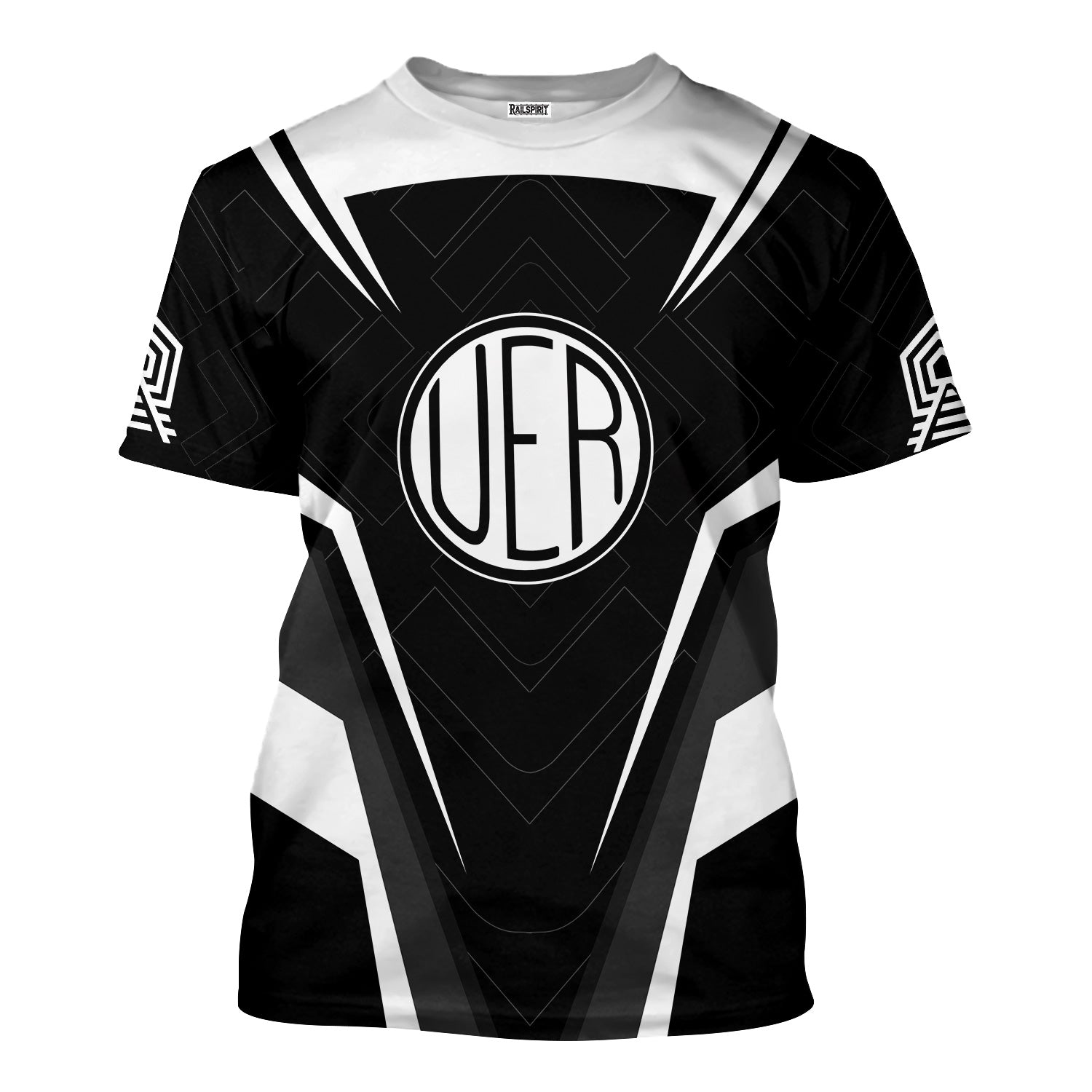 Railspirit Personalized Union Electric Railway T-Shirt Railway Inspired Apparel Train Shirt for Train Lovers